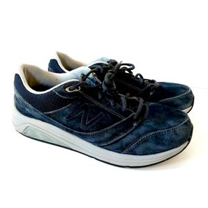 Navy Blue Suede Shoes New Balance 928V3 Sneakers roll bar & stabilizer sz 10‎